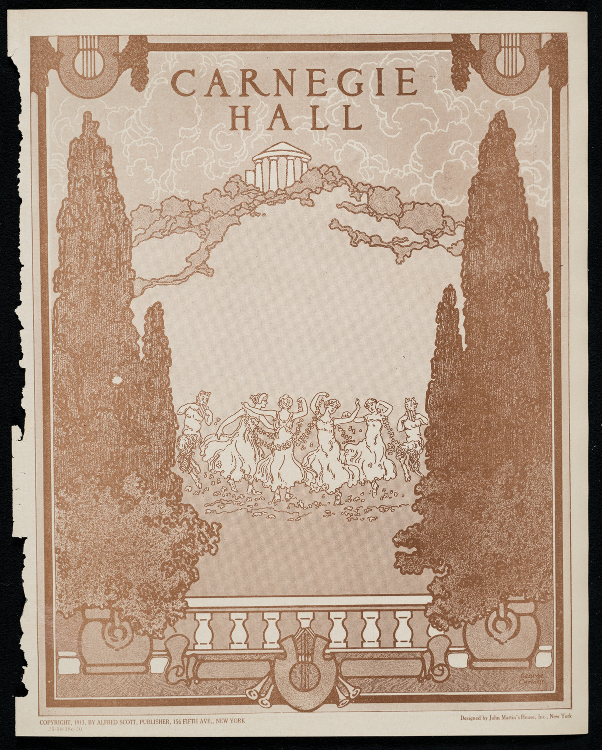 Ervin Nyiregyházi, Piano, October 18, 1920, program page 1