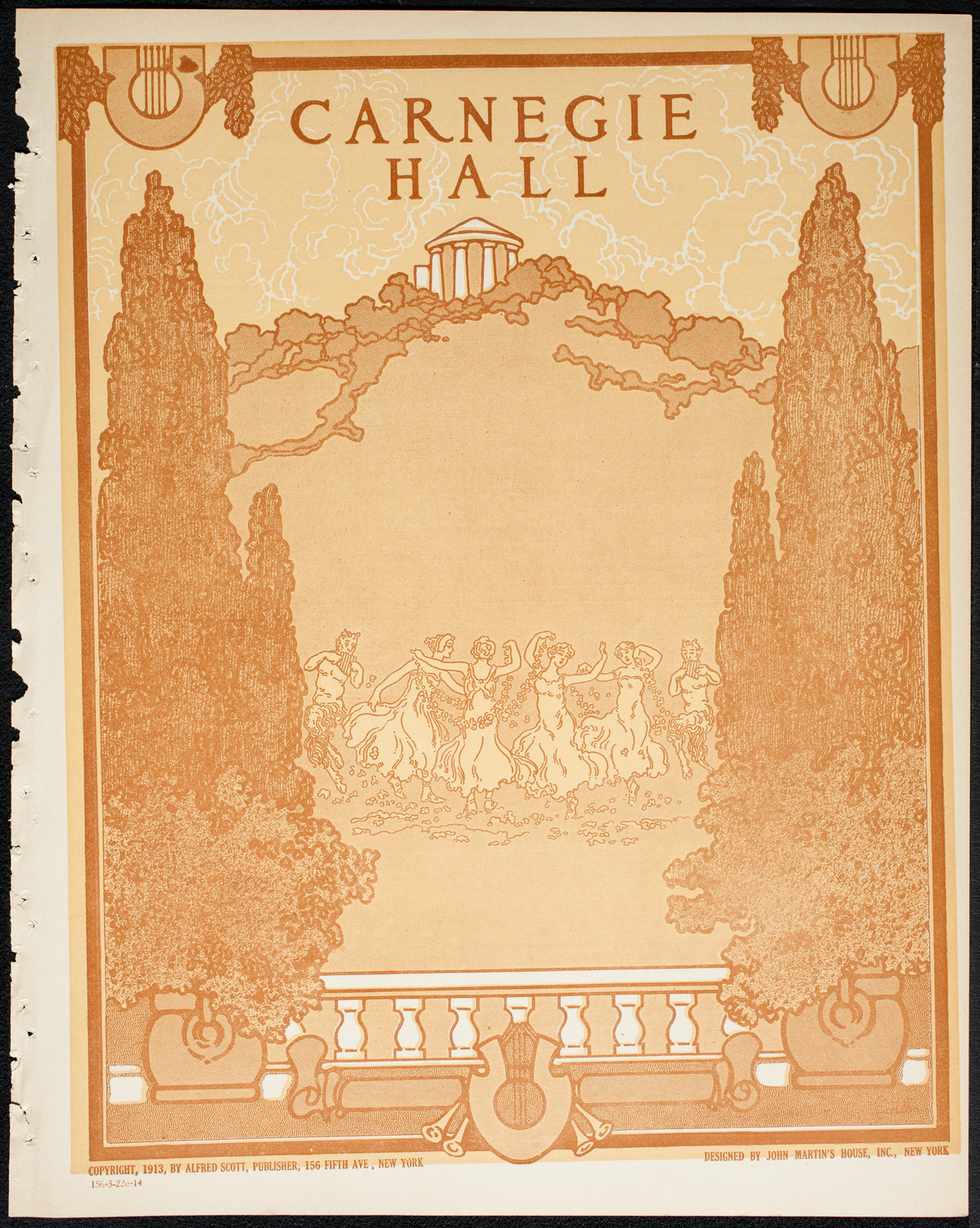 Newman Traveltalks: Rome, March 22, 1914, program page 1