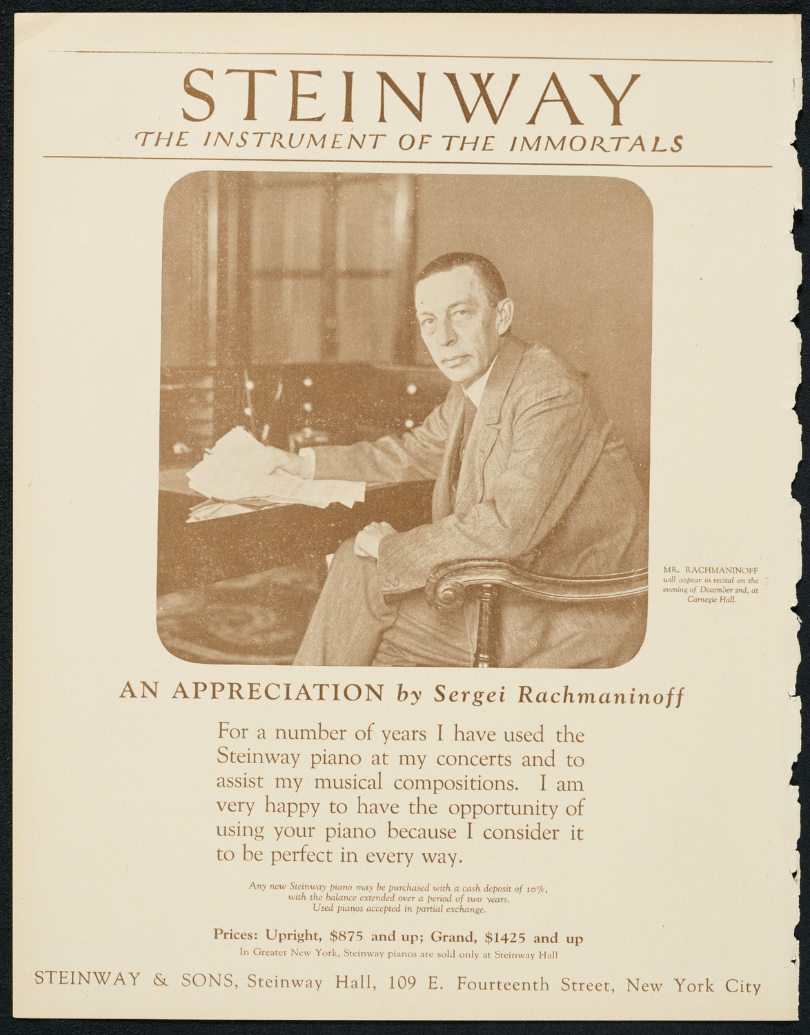 Newman Traveltalks: Argentina, November 25, 1923, program page 4