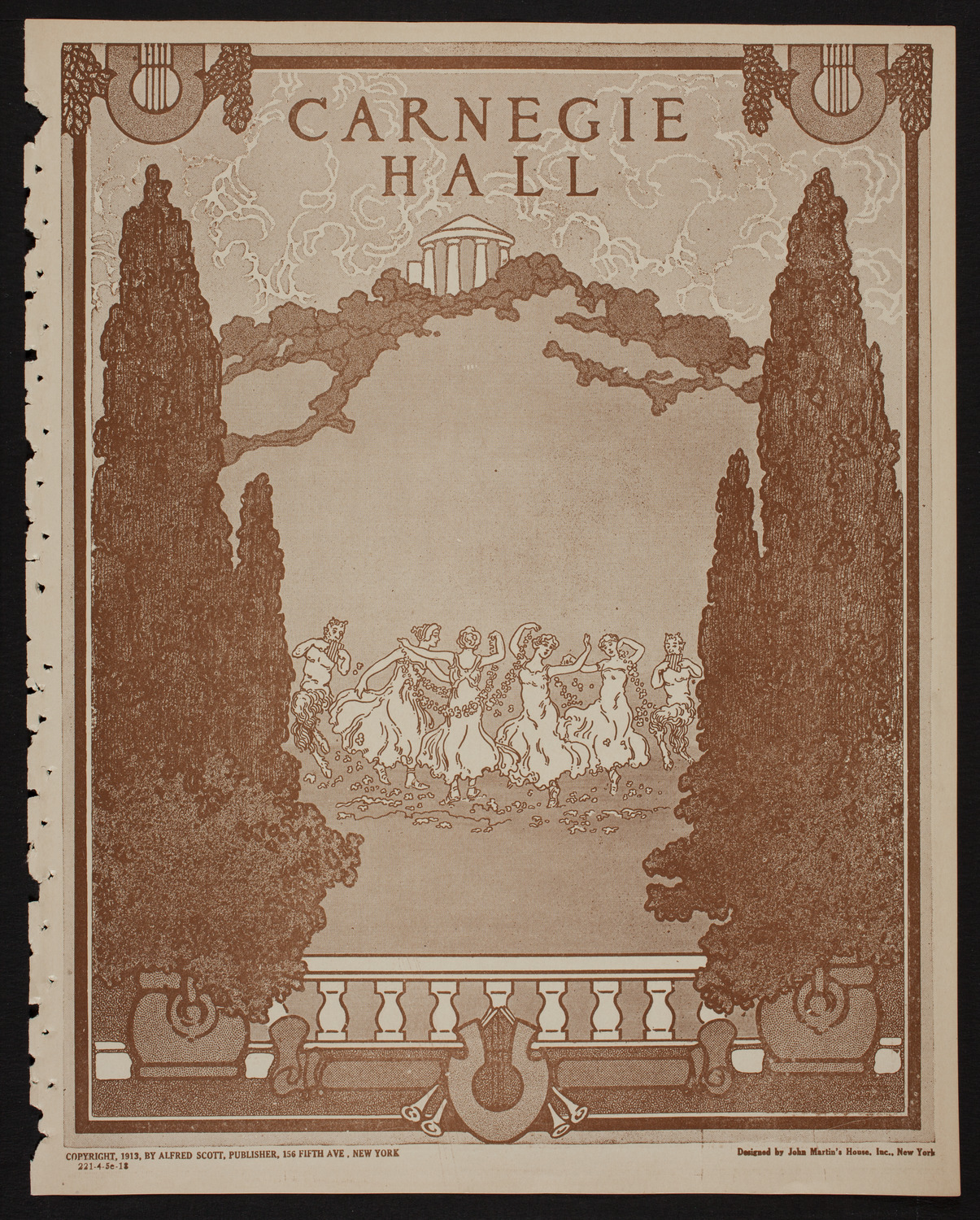 Patriotic Rally: Evening Sun Tobacco Fund Concert and Lecture, April 5, 1918, program page 1