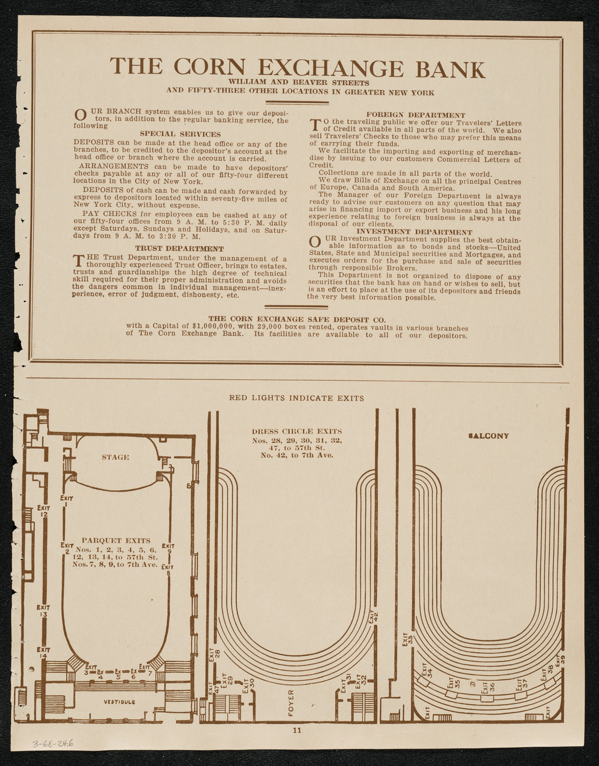 New York Philharmonic, March 6, 1924, program page 11