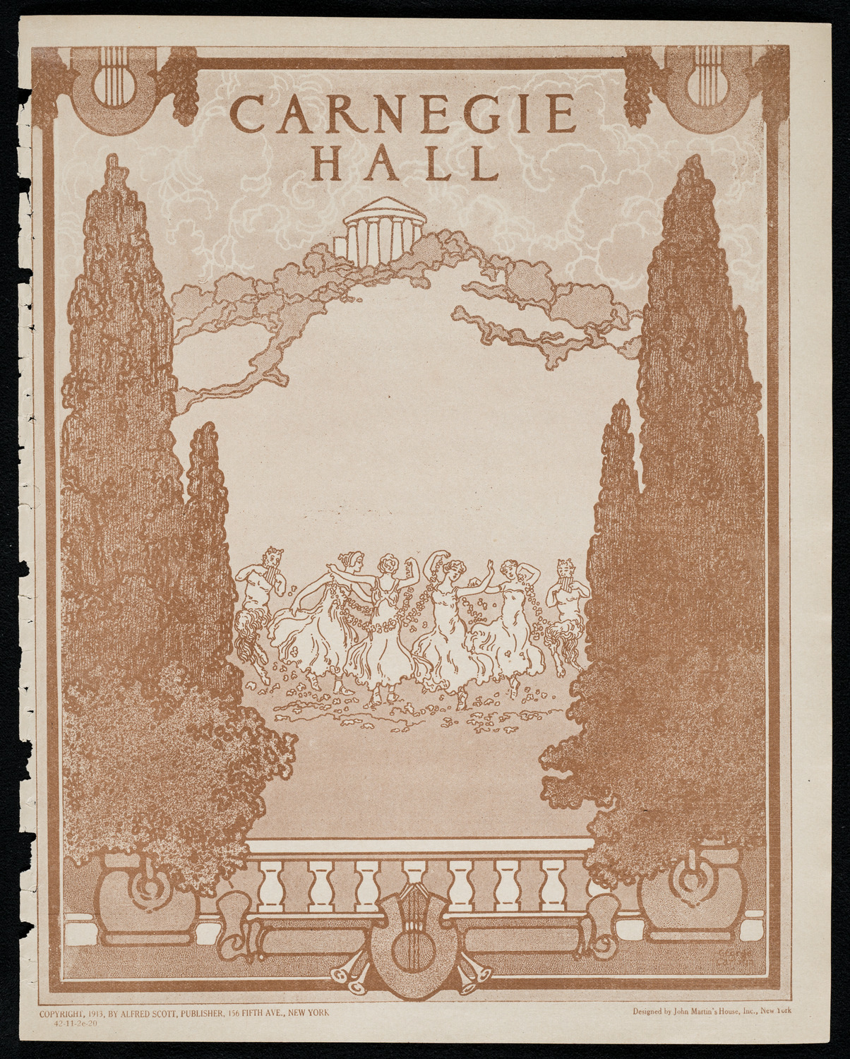 Duci de Kerekjarto, violin, November 2, 1920, program page 1