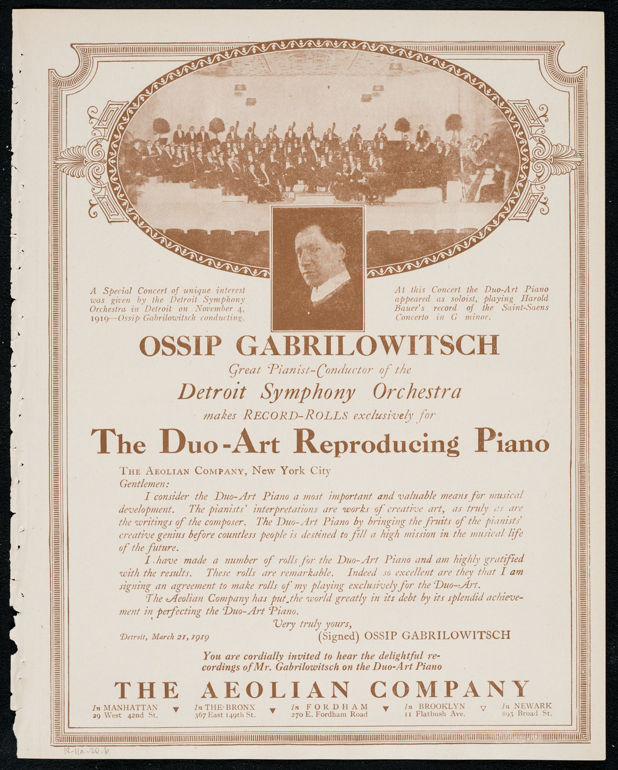 Symphony Concert for Young People, December 11, 1920, program page 11