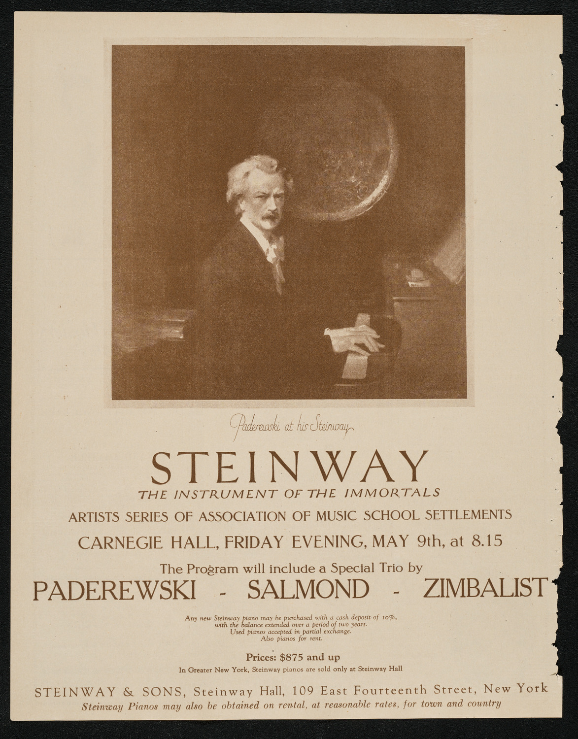 Paul Whiteman and His Orchestra, April 21, 1924, program page 4