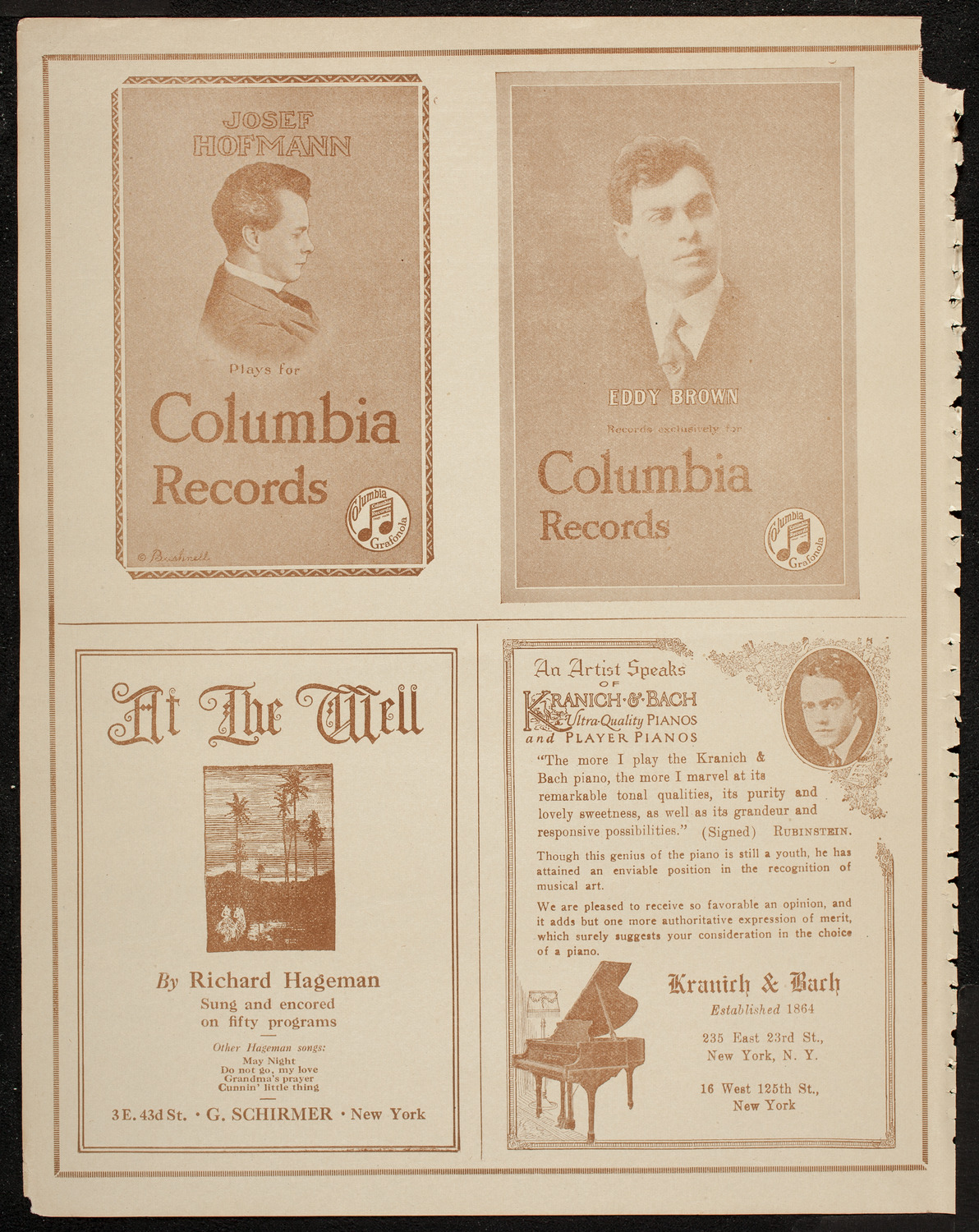 Swedish Choral Club of Chicago, June 11, 1920, program page 6