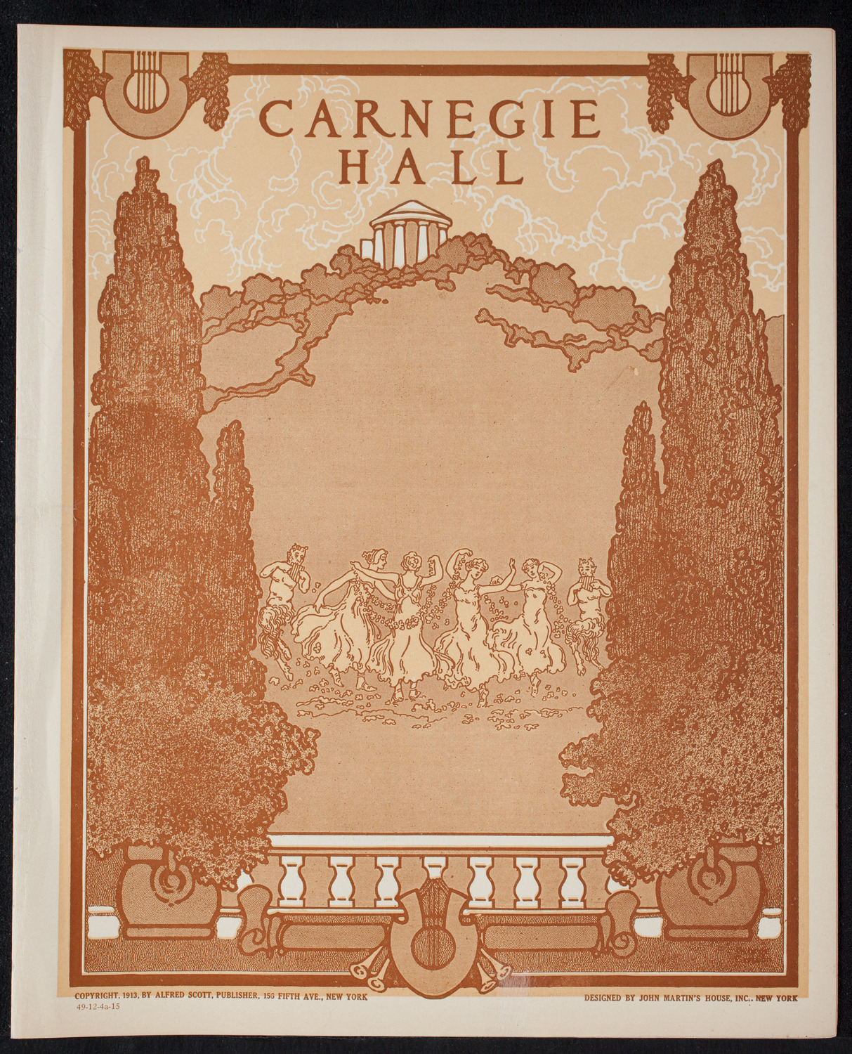 Boston Symphony Orchestra, December 4, 1915, program page 1