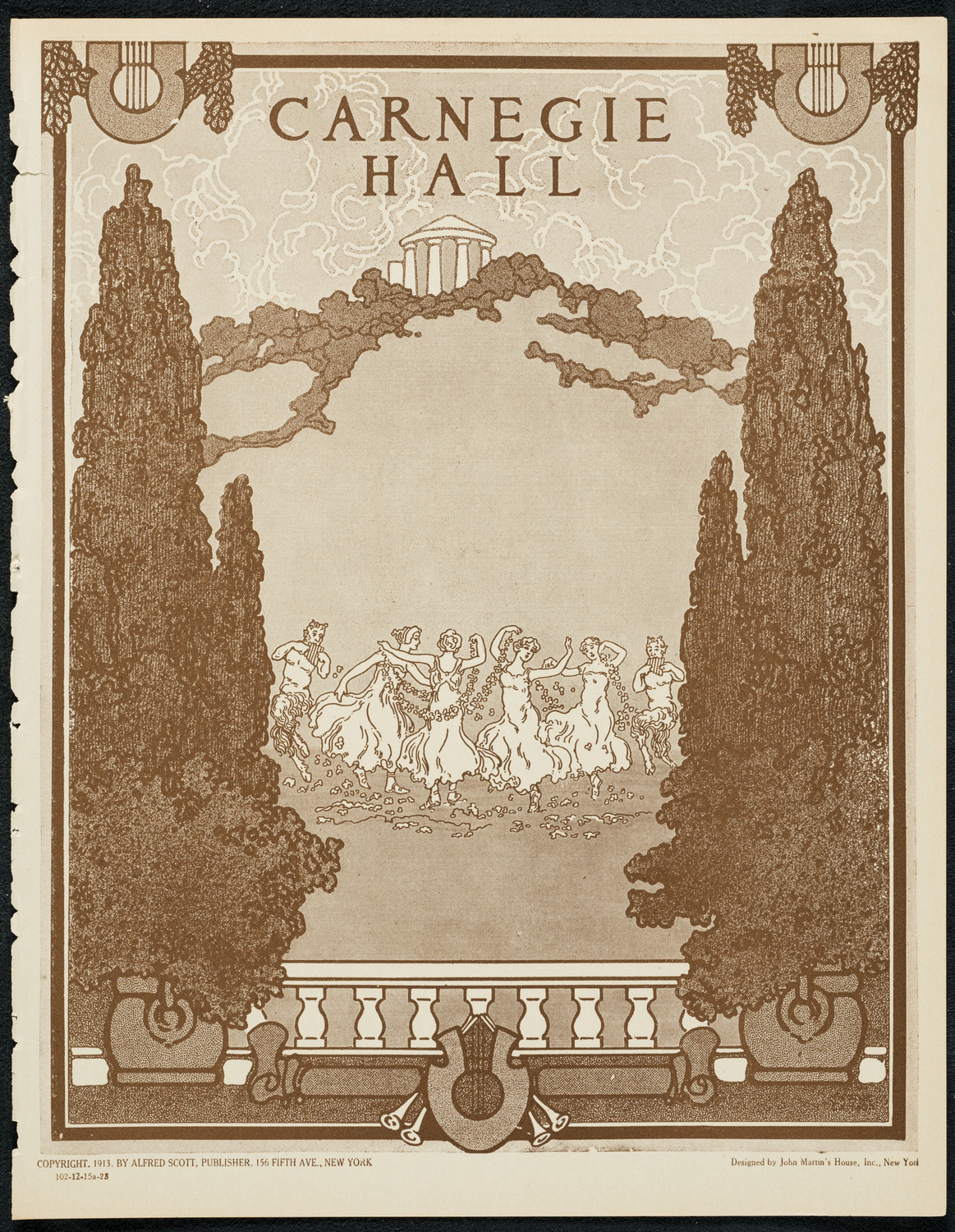 Ignacy Jan Paderewski, Piano, December 15, 1923, program page 1