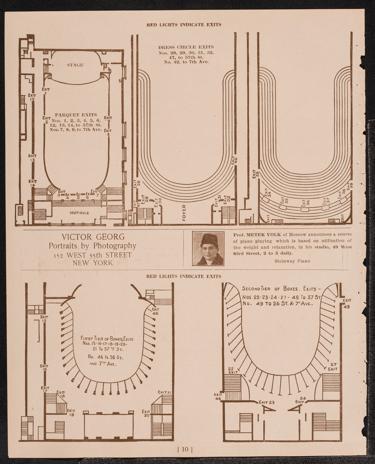 Frieda Hempel, Soprano, November 15, 1921, program page 10