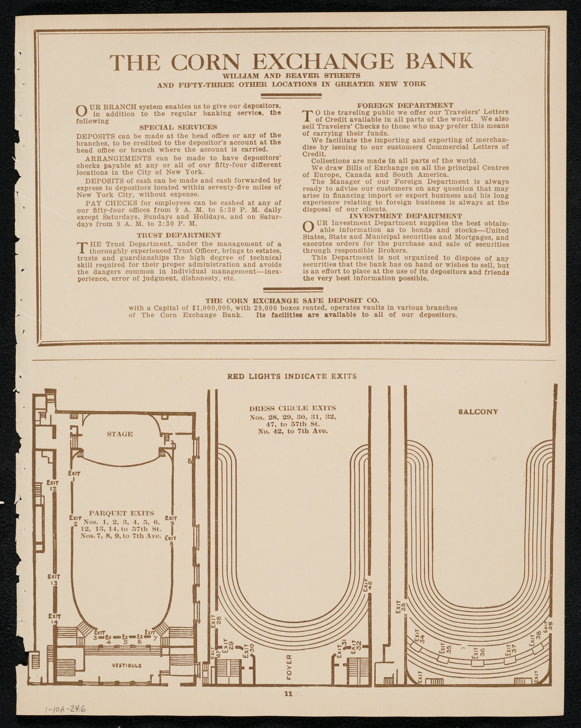 New York Symphony Orchestra: Beethoven Cycle, January 10, 1924, program page 11