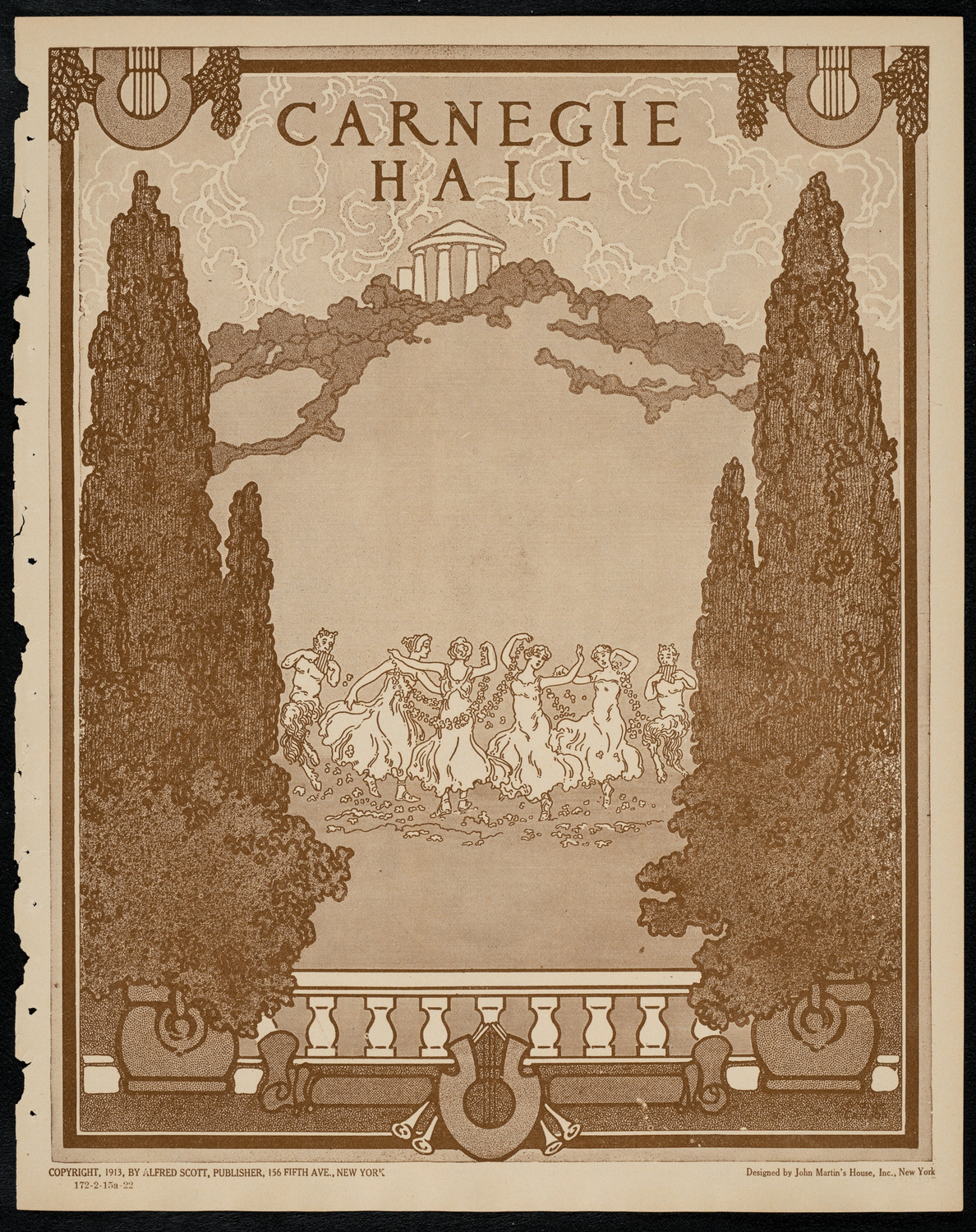 Bronislaw Huberman, Violin, February 15, 1922, program page 1