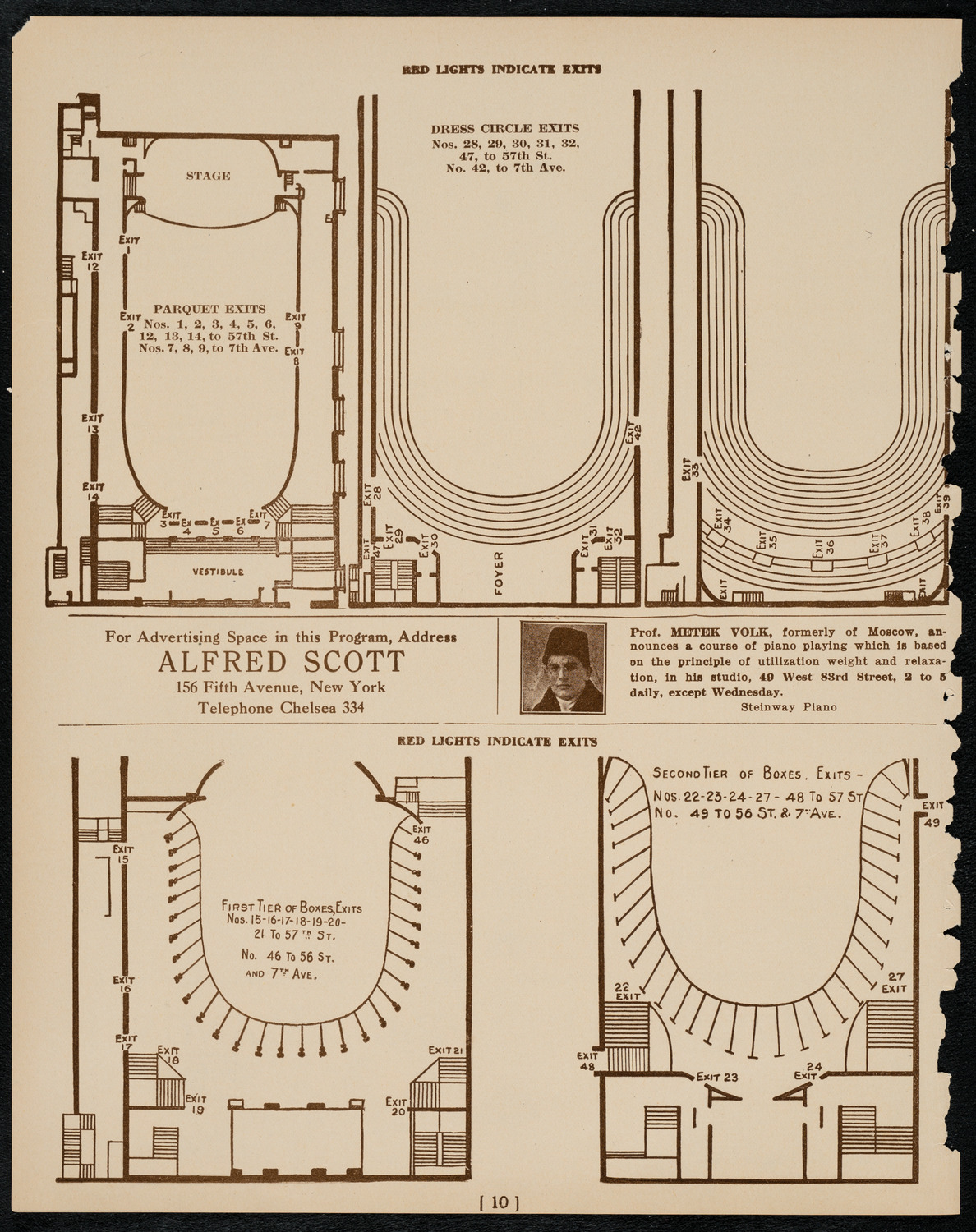 New York Symphony Orchestra, February 2, 1922, program page 10