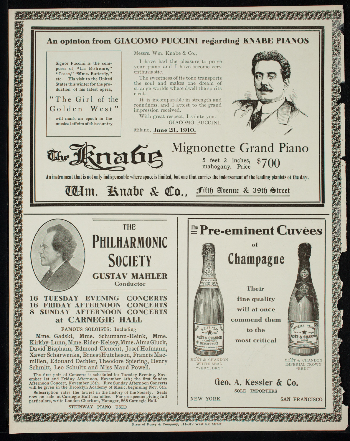 Newman's Illustrated Talks on Travel Topics, October 23, 1910, program page 12