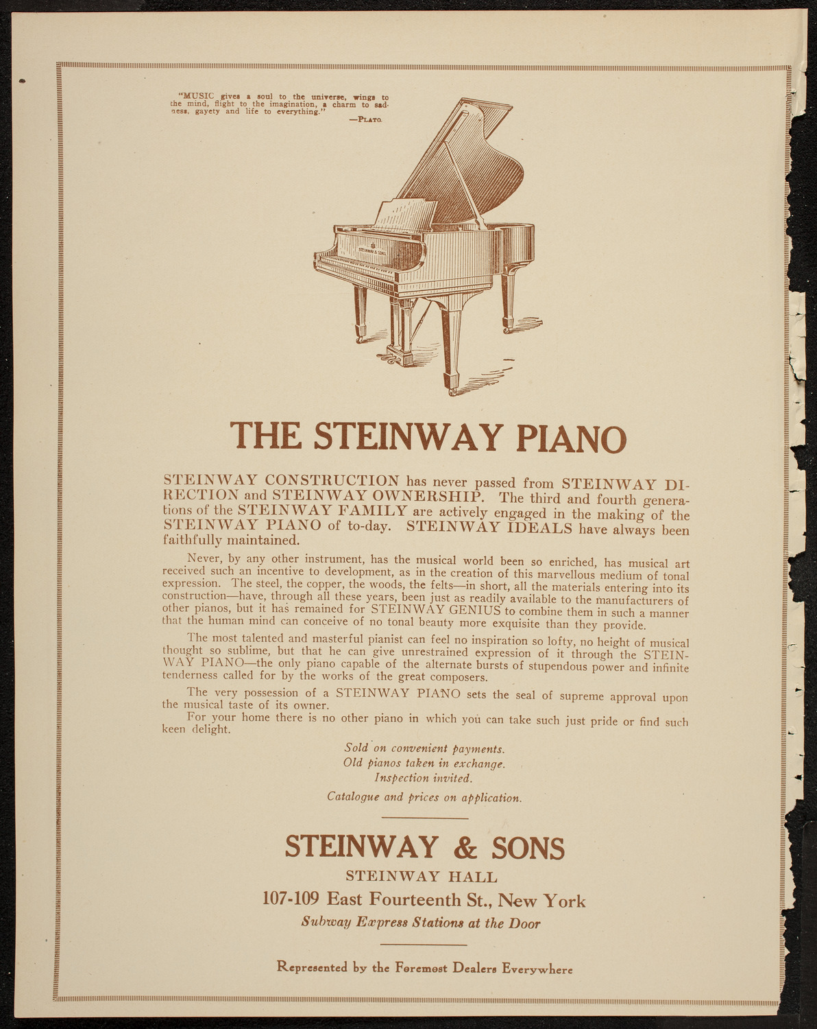 Symphony Concert for Young People, January 31, 1920, program page 4