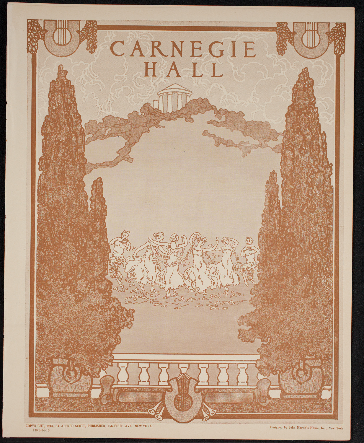 New York Philharmonic, March 2, 1916, program page 1