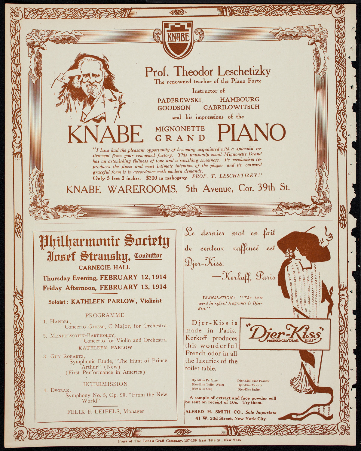 Burton Holmes Travelogue: Japan in Korea, February 9, 1914, program page 12