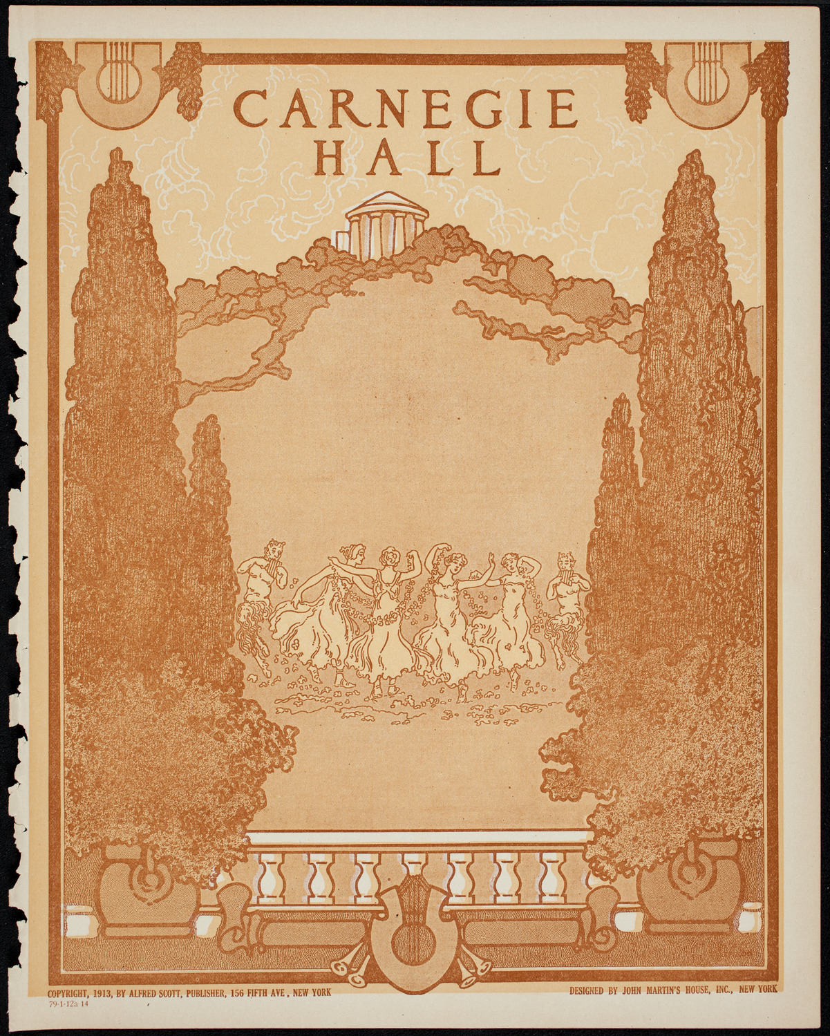 Burton Holmes Travelogue: The New Manila, January 12, 1914, program page 1