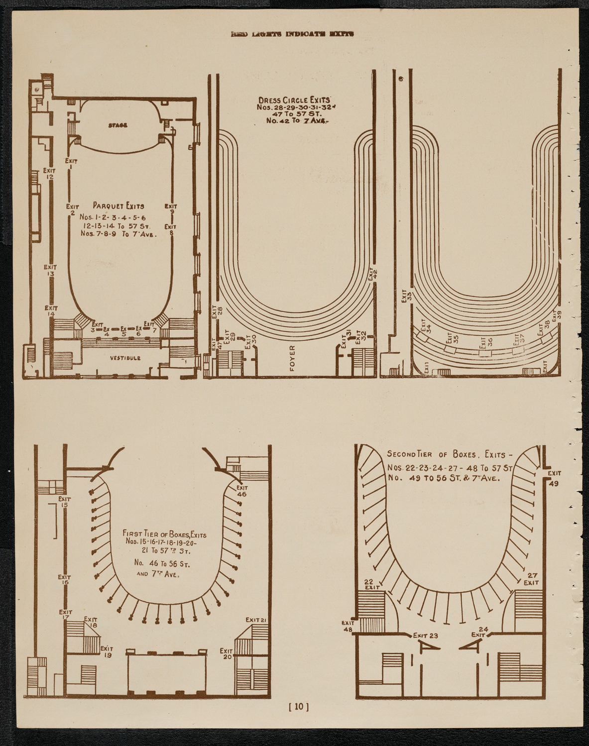 Meeting in Honor of René Viviani, April 11, 1921, program page 10