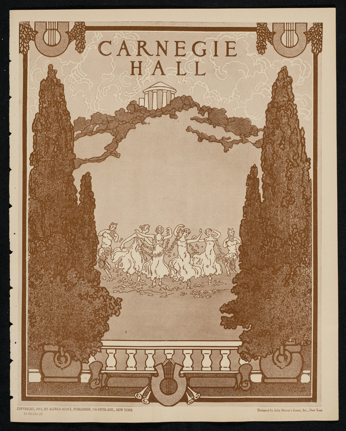 Josef Lhévinne, Piano, October 23, 1925, program page 1