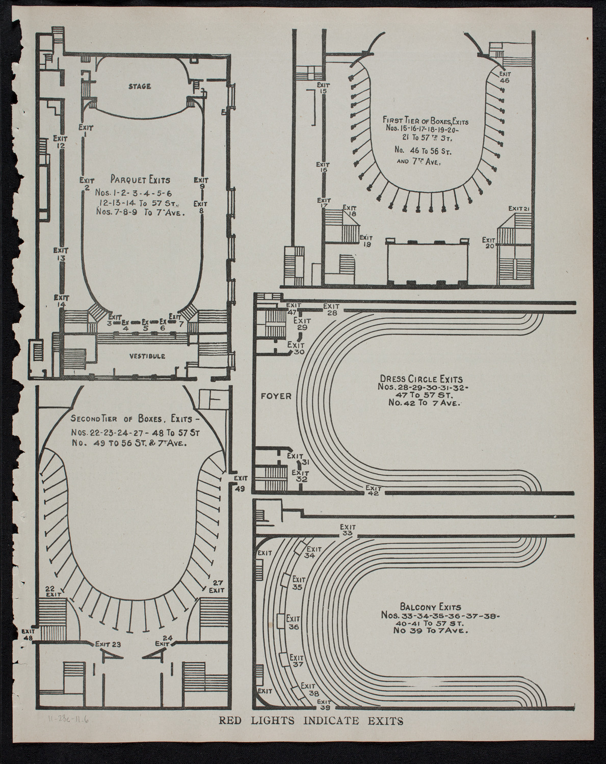 New York Philharmonic, November 23, 1911, program page 11