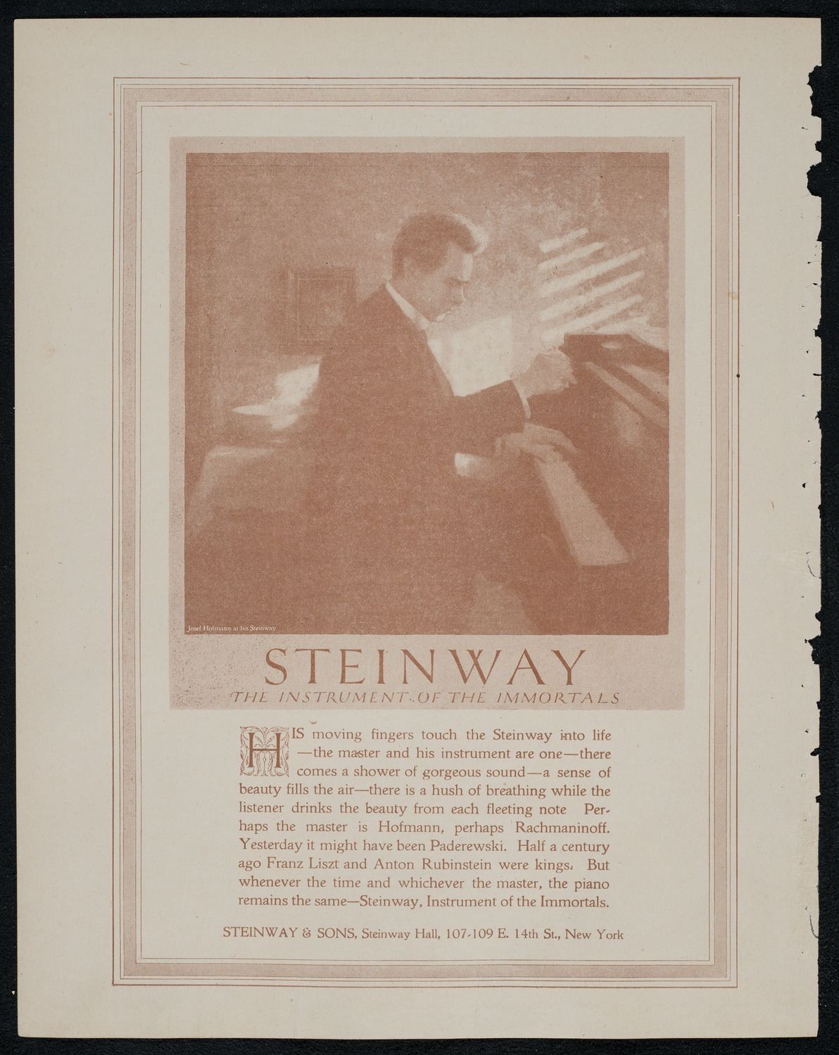 New York Symphony Orchestra, February 3, 1921, program page 4