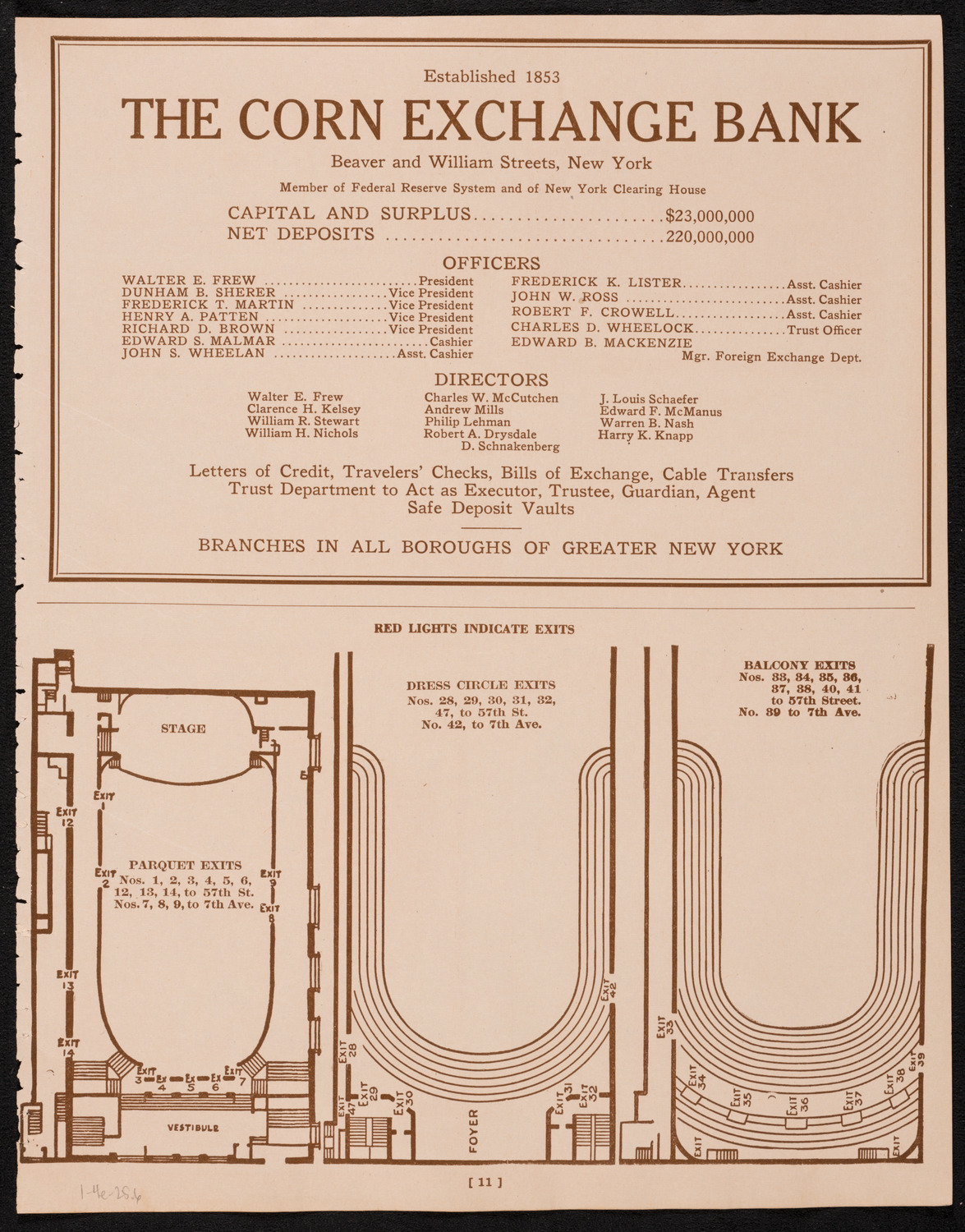 John McCormack, Tenor, January 4, 1925, program page 11