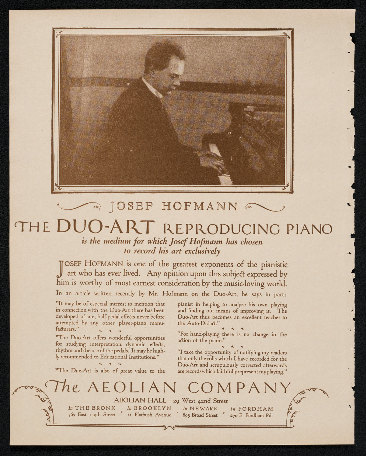 Society of the Friends of Music, January 31, 1923, program page 2