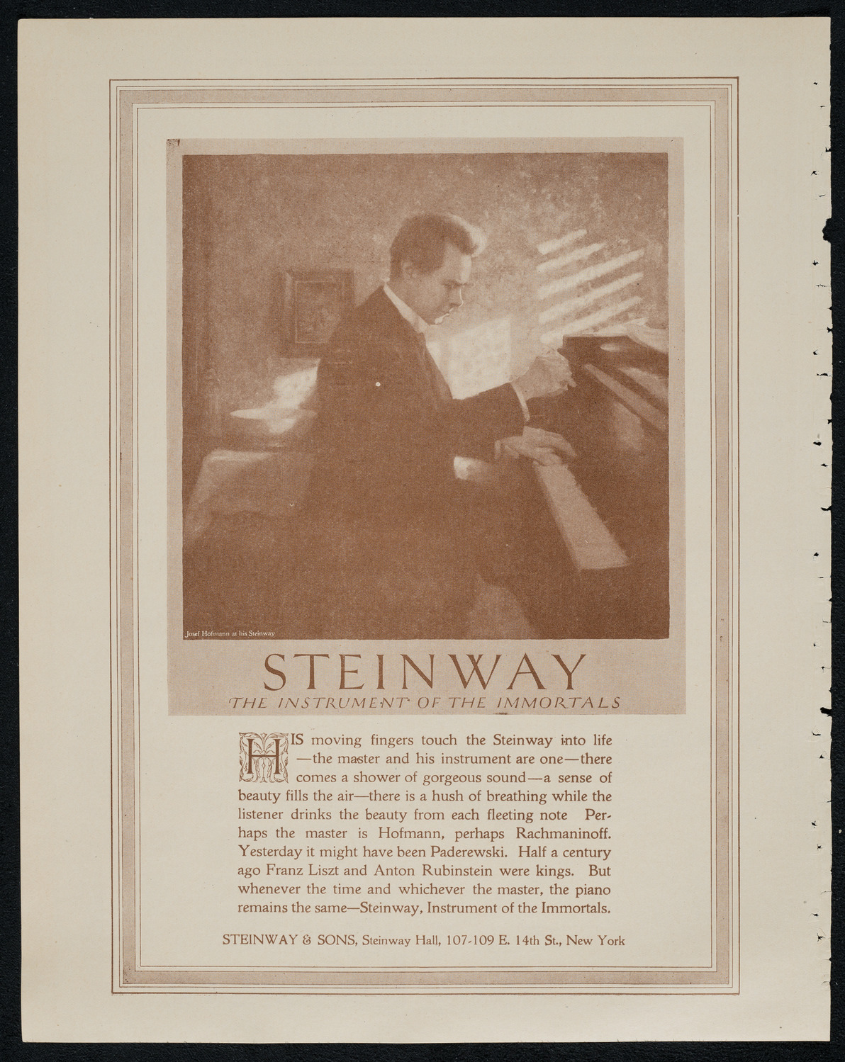 Schola Cantorum of New York, January 12, 1921, program page 4