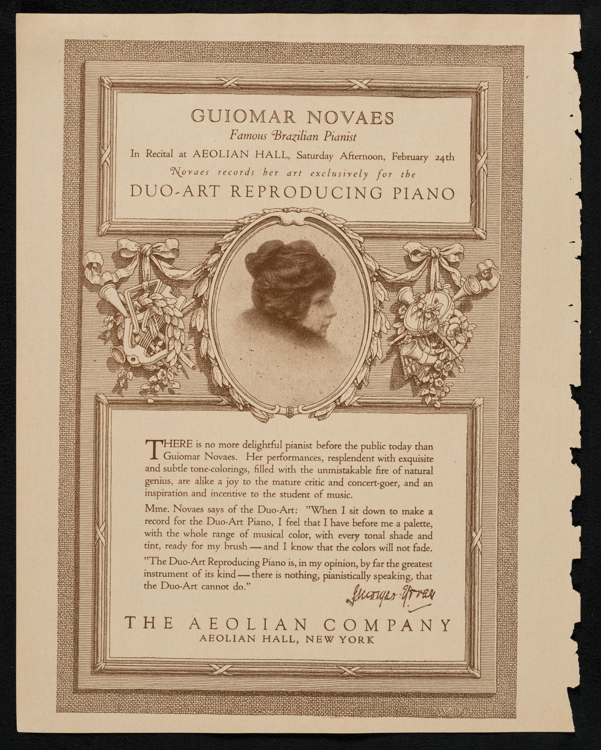 New York Symphony Orchestra, February 15, 1923, program page 2