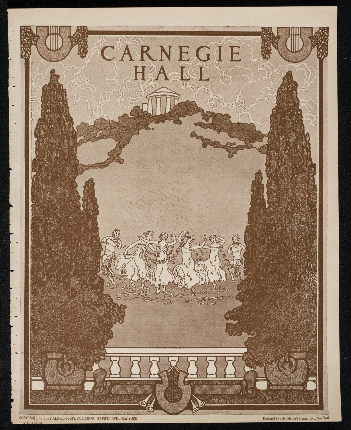 Columbus Day Celebration, October 12, 1924, program page 1