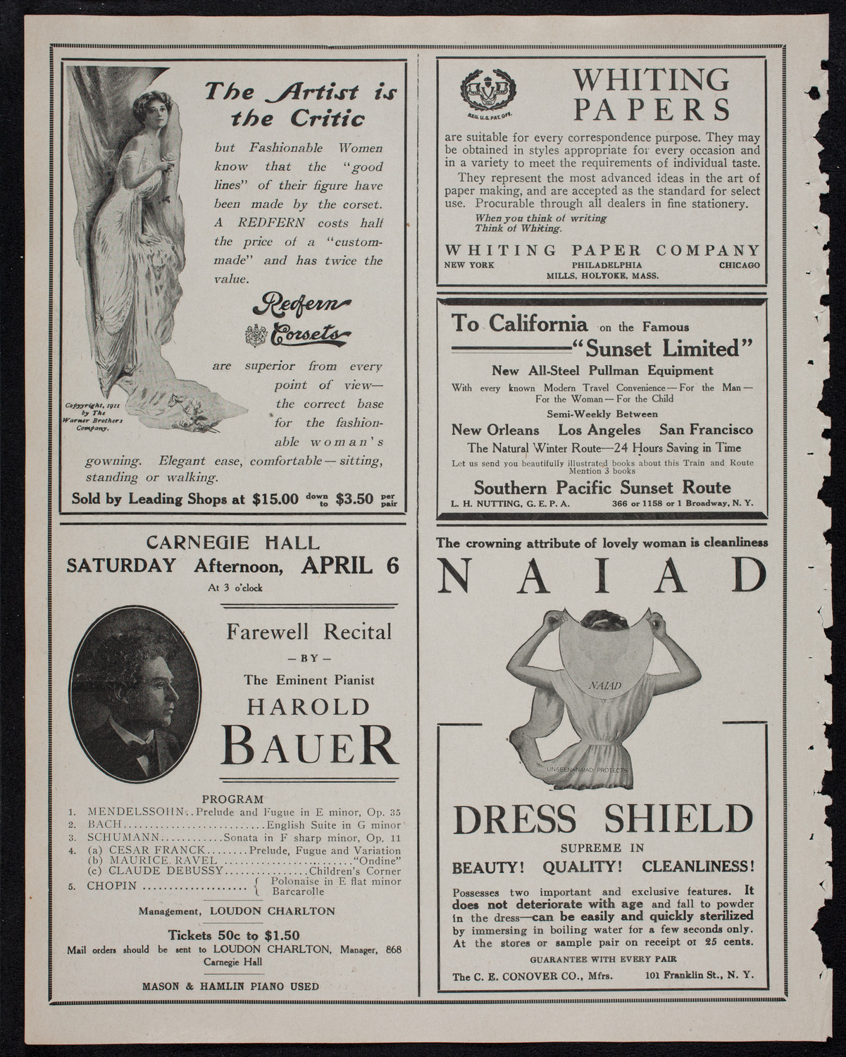 Brahms Festival: Oratorio Society of New York and New York Symphony Orchestra, March 25, 1912, program page 2