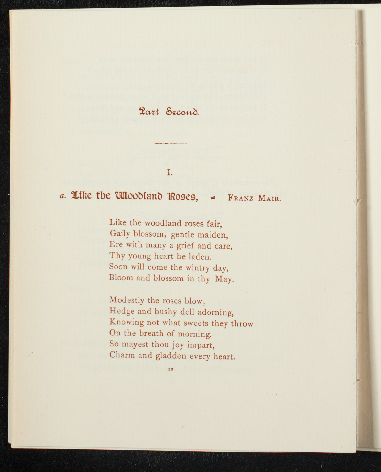 Musurgia, November 24, 1891, program page 16