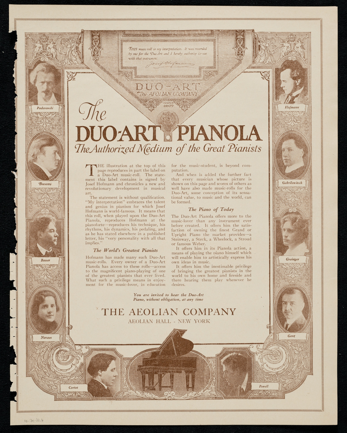 Alma Simpson, Soprano, October 7, 1920, program page 11