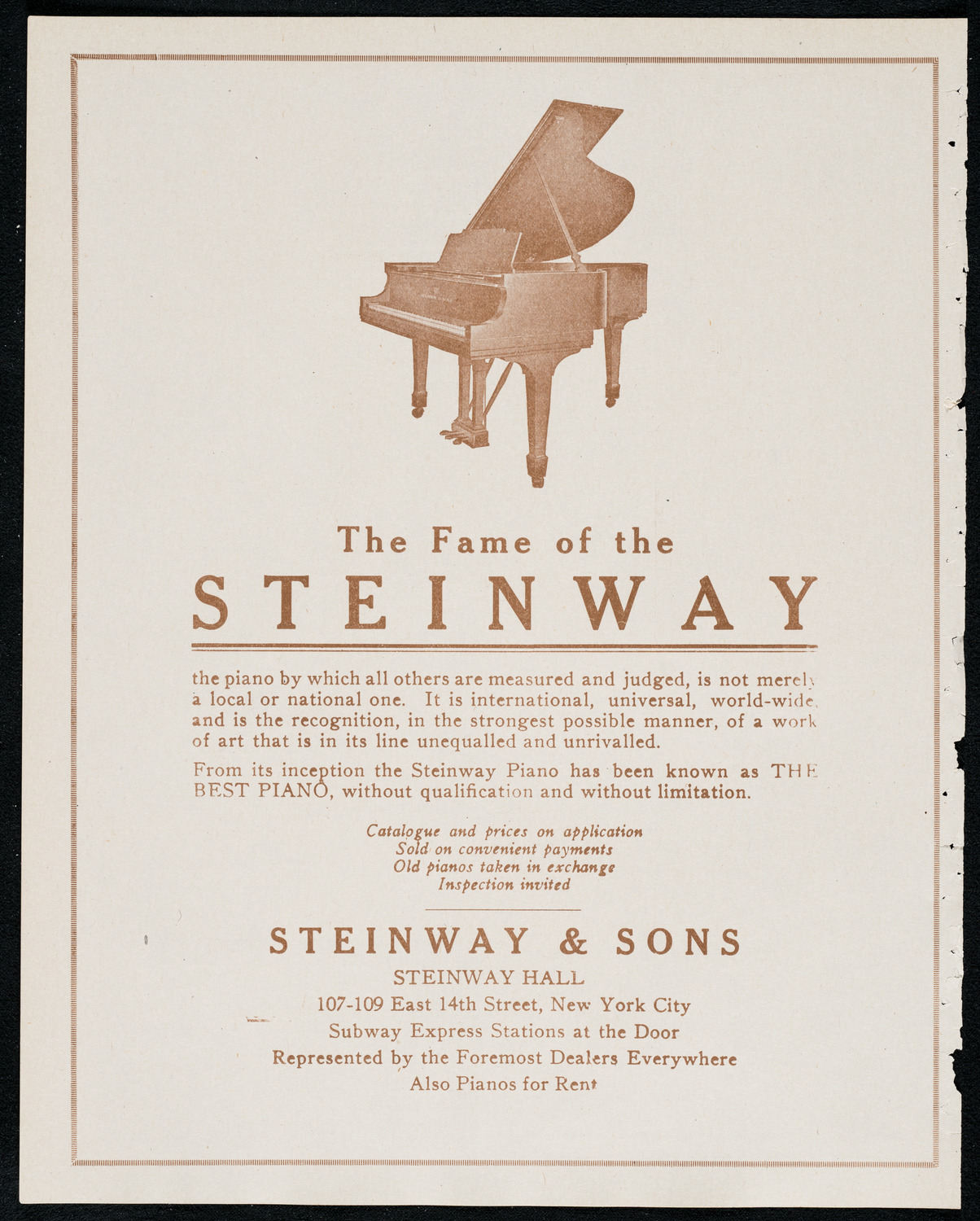 Váša Príhoda, Violin, December 13, 1920, program page 4