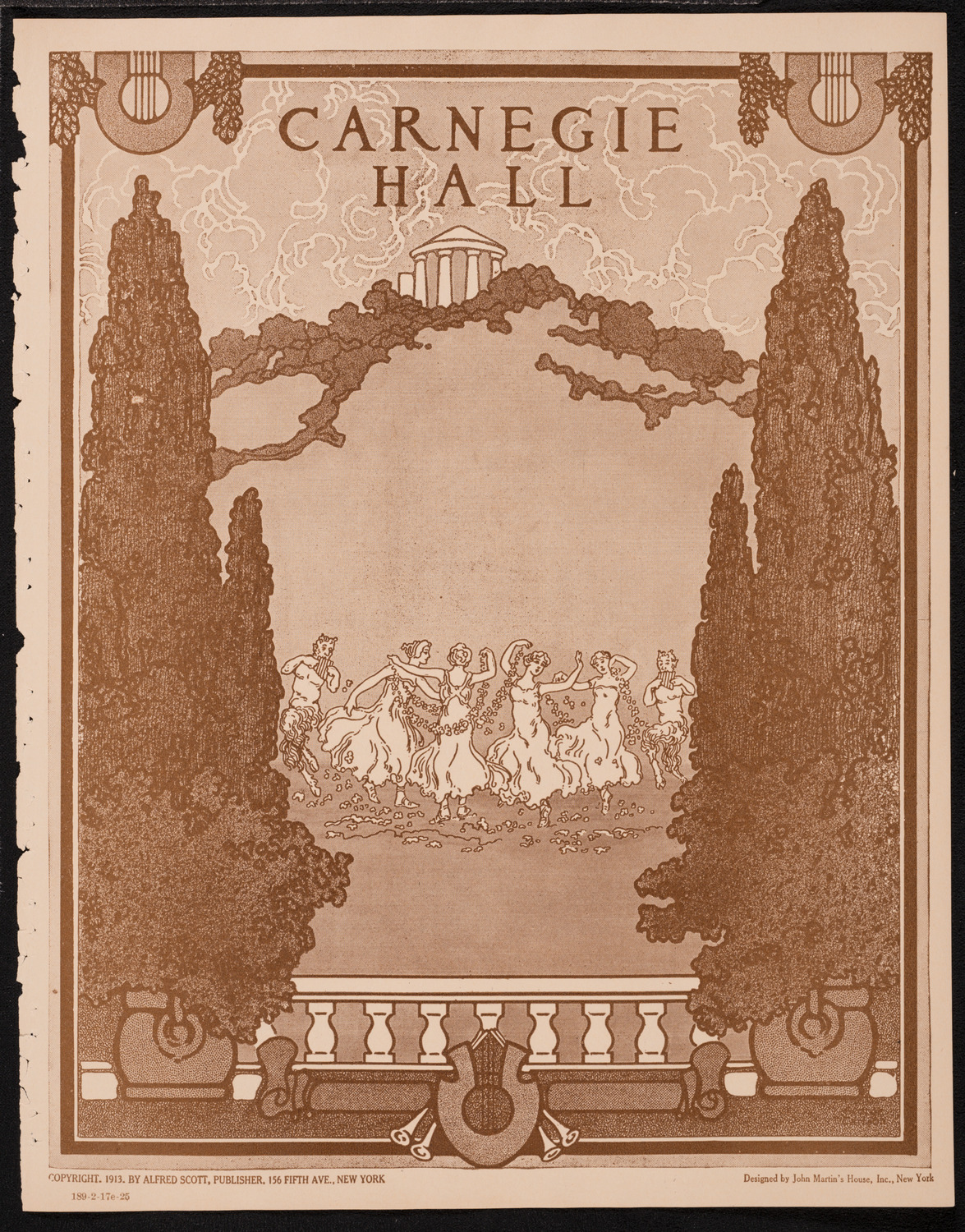 Philadelphia Orchestra, February 17, 1925, program page 1