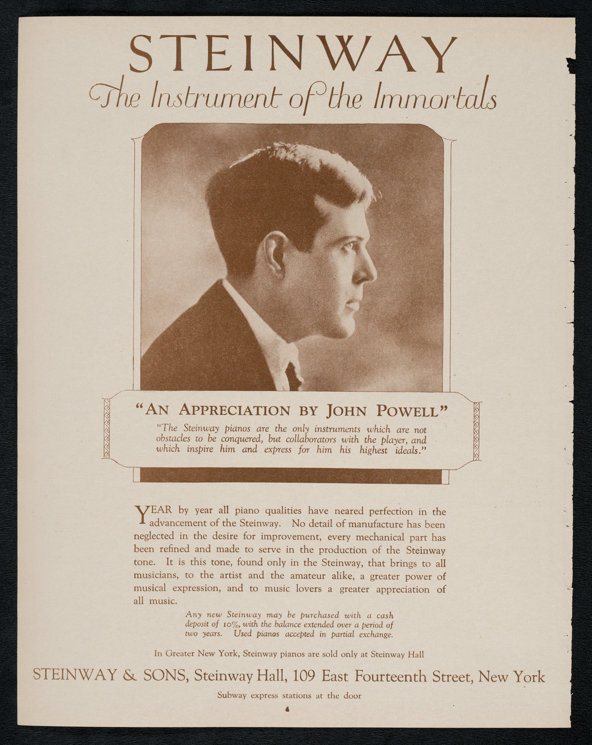 New York Building Superintendents Association Minstrel/Vaudeville Program, March 31, 1923, program page 4