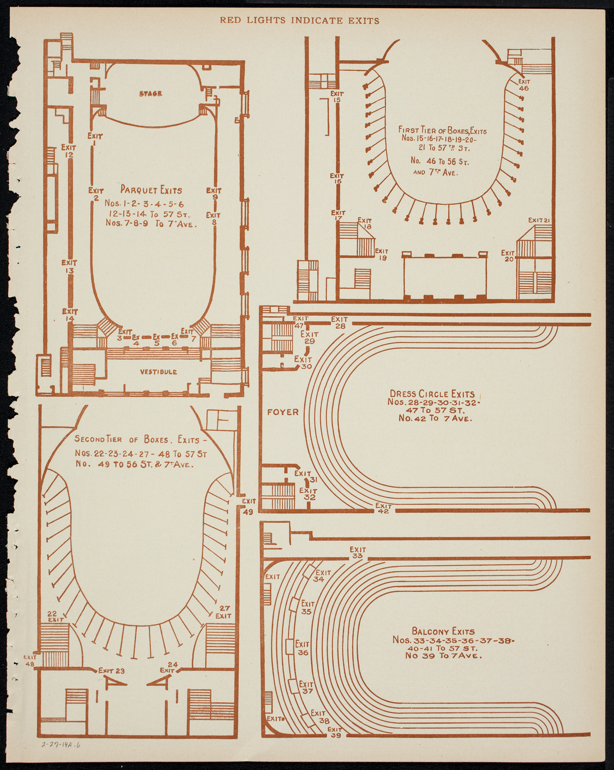 New York Philharmonic, February 27, 1914, program page 11