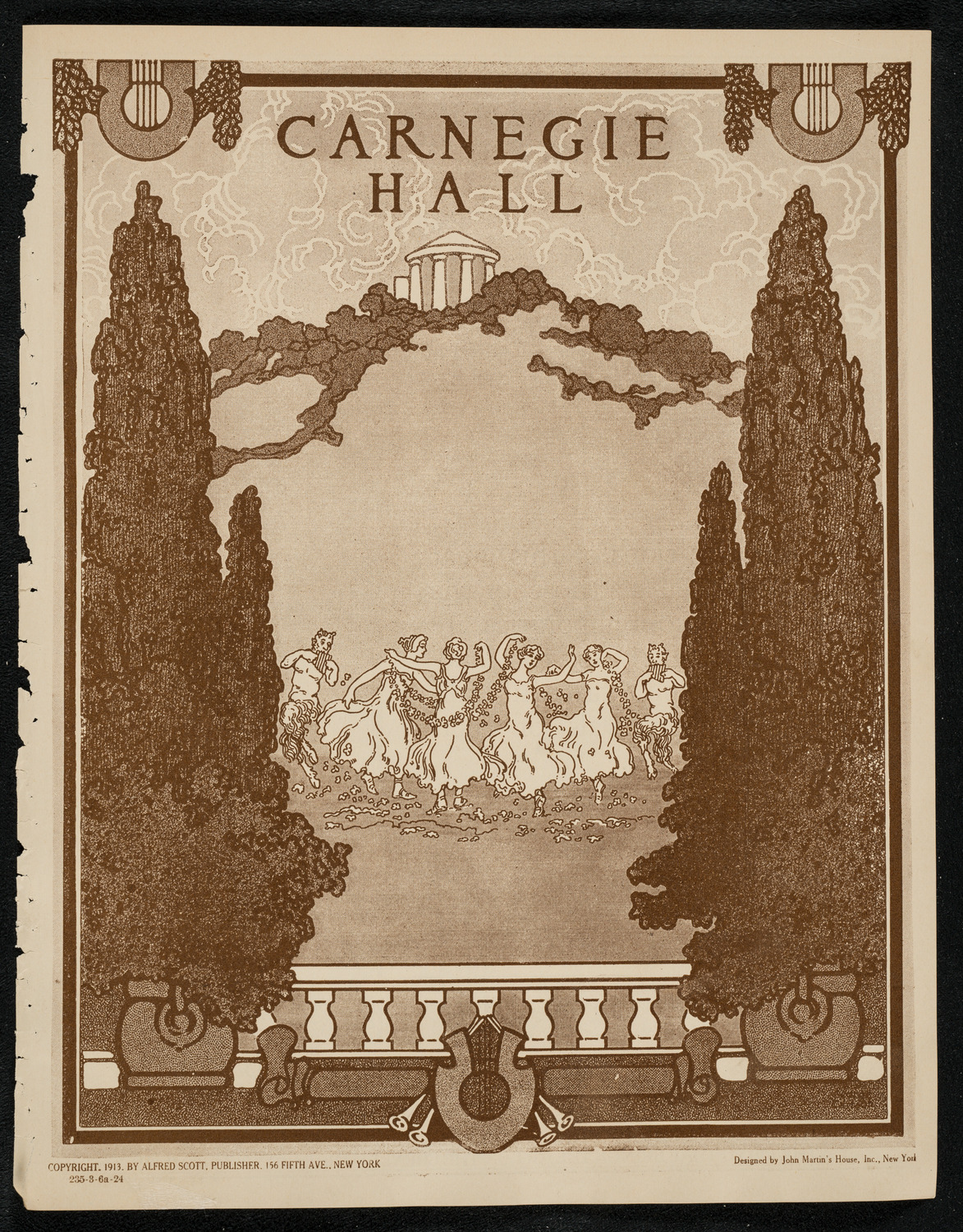 New York Symphony Orchestra, March 6, 1924, program page 1