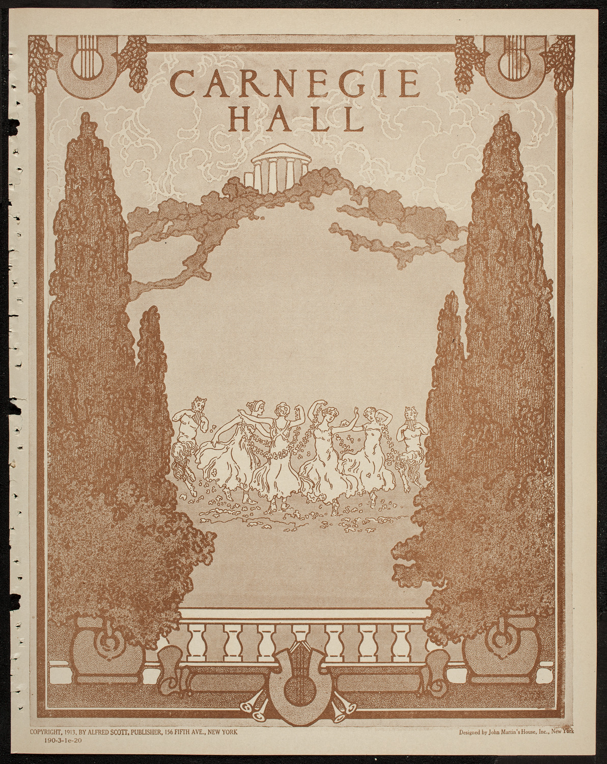 Olga Carrara, Soprano, March 1, 1920, program page 1