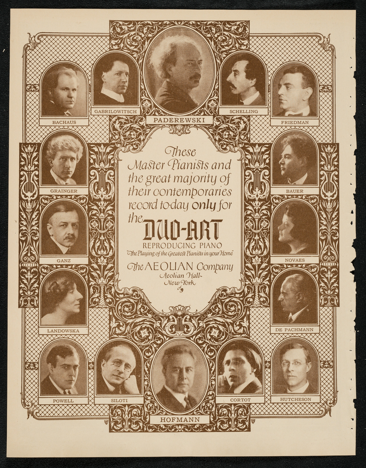 New York Philharmonic, March 23, 1924, program page 2