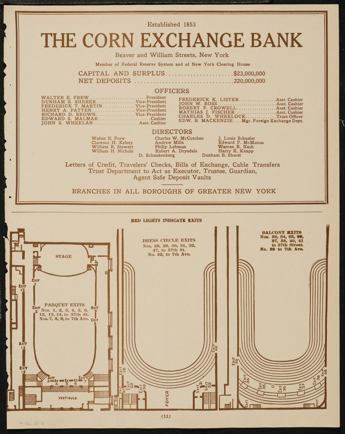 Ethyl Hayden, Soprano, April 20, 1925, program page 11