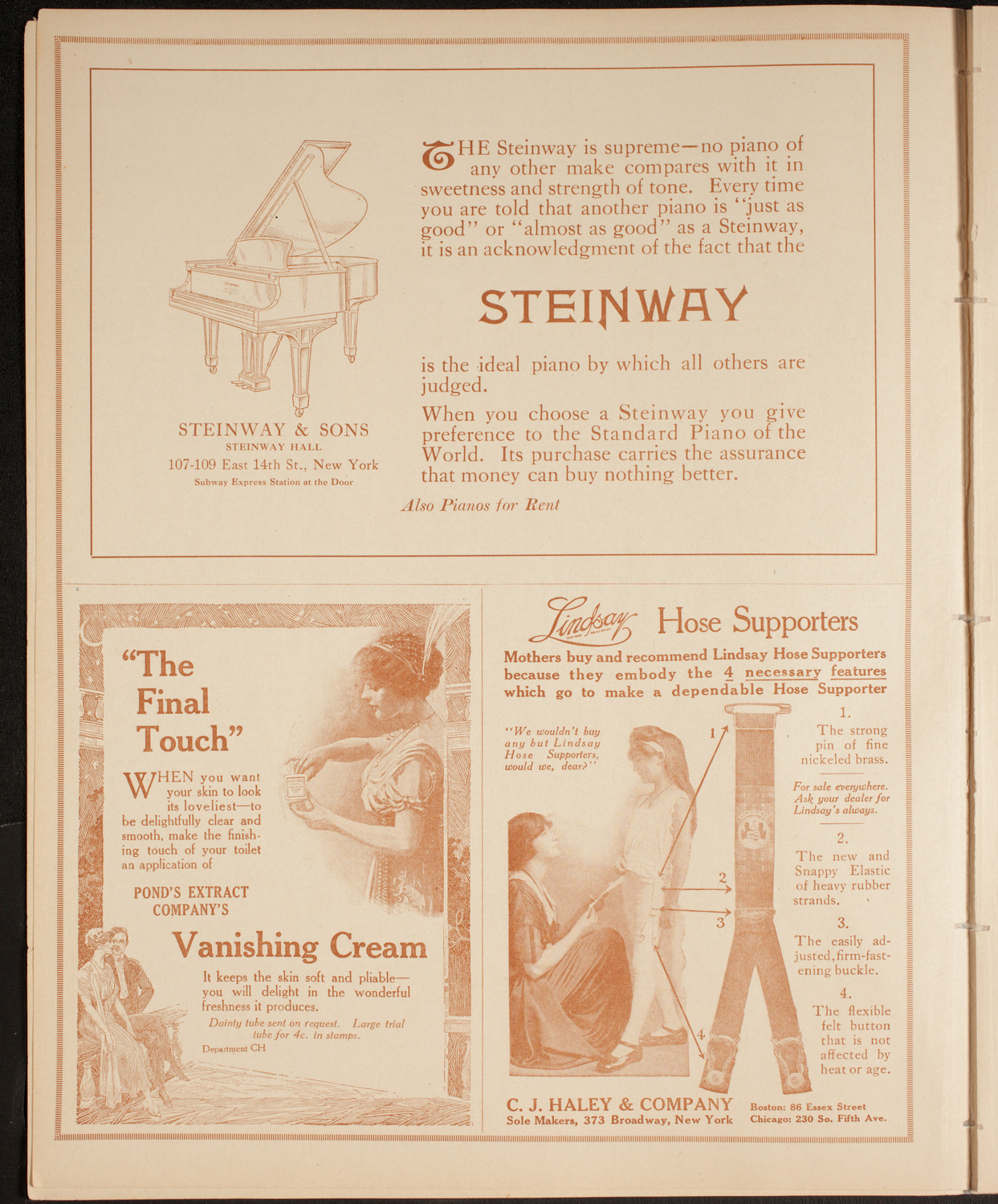 Albert Spalding, Violin, October 29, 1914, program page 4