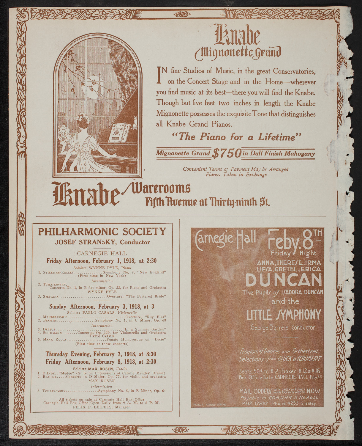 Meeting: National War-Savings Committee of New York City, January 30, 1918, program page 12