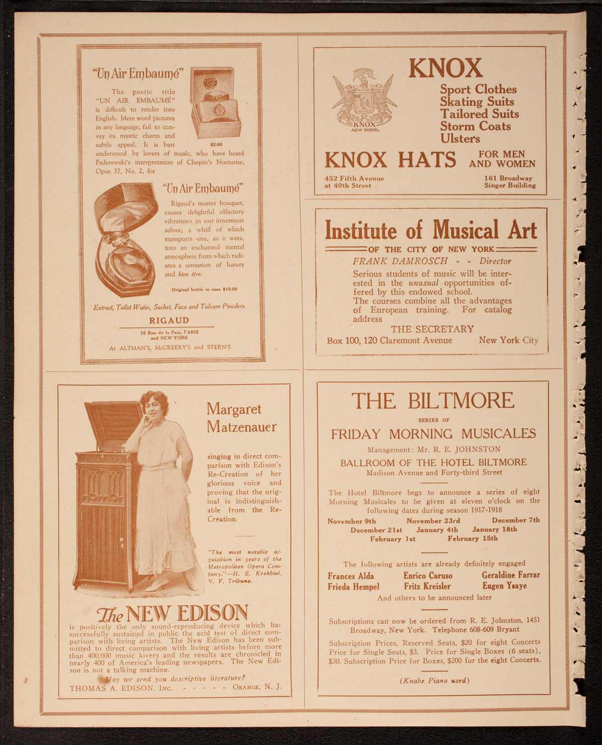 Graduation: College of Dental and Oral Surgery of New York, June 5, 1917, program page 2