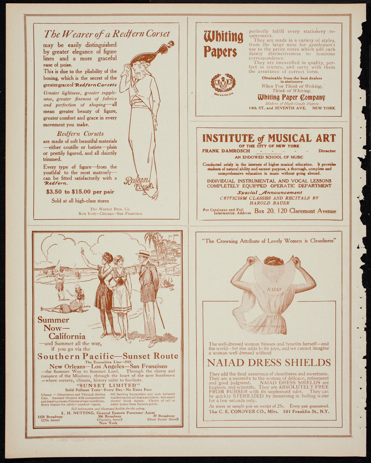 Burton Holmes Travelogue: Panama, February 3, 1914, program page 2