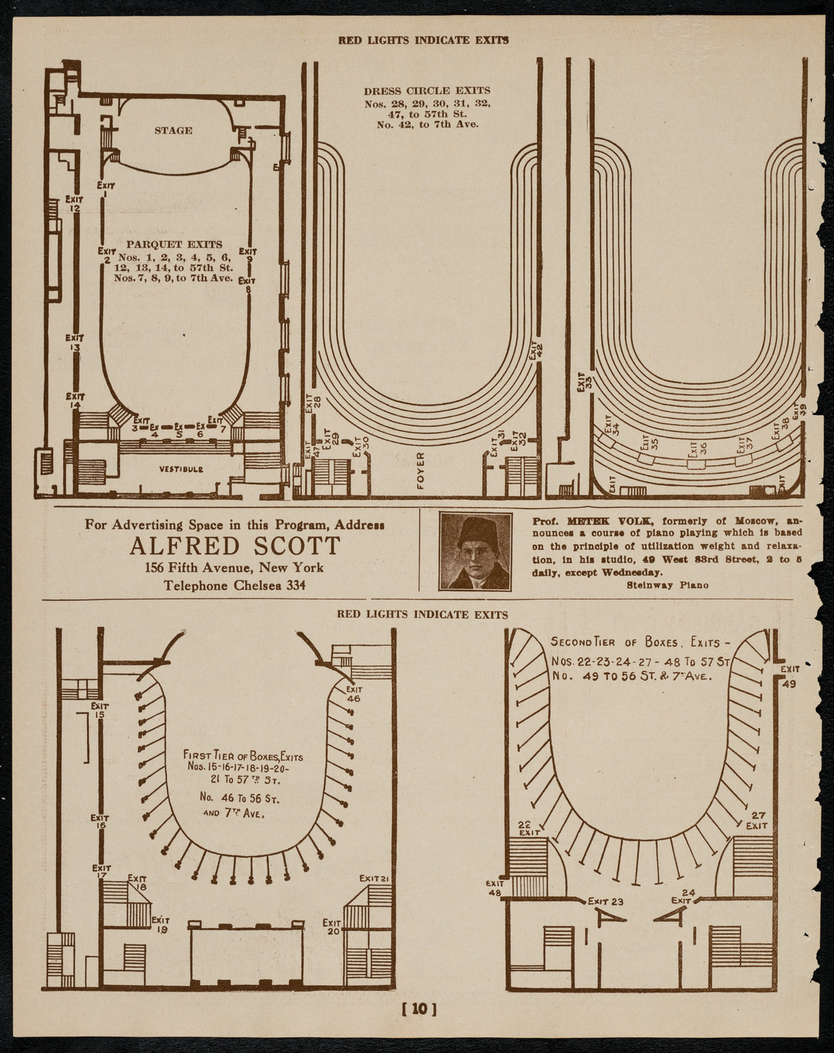 New York Symphony Orchestra, March 2, 1922, program page 10