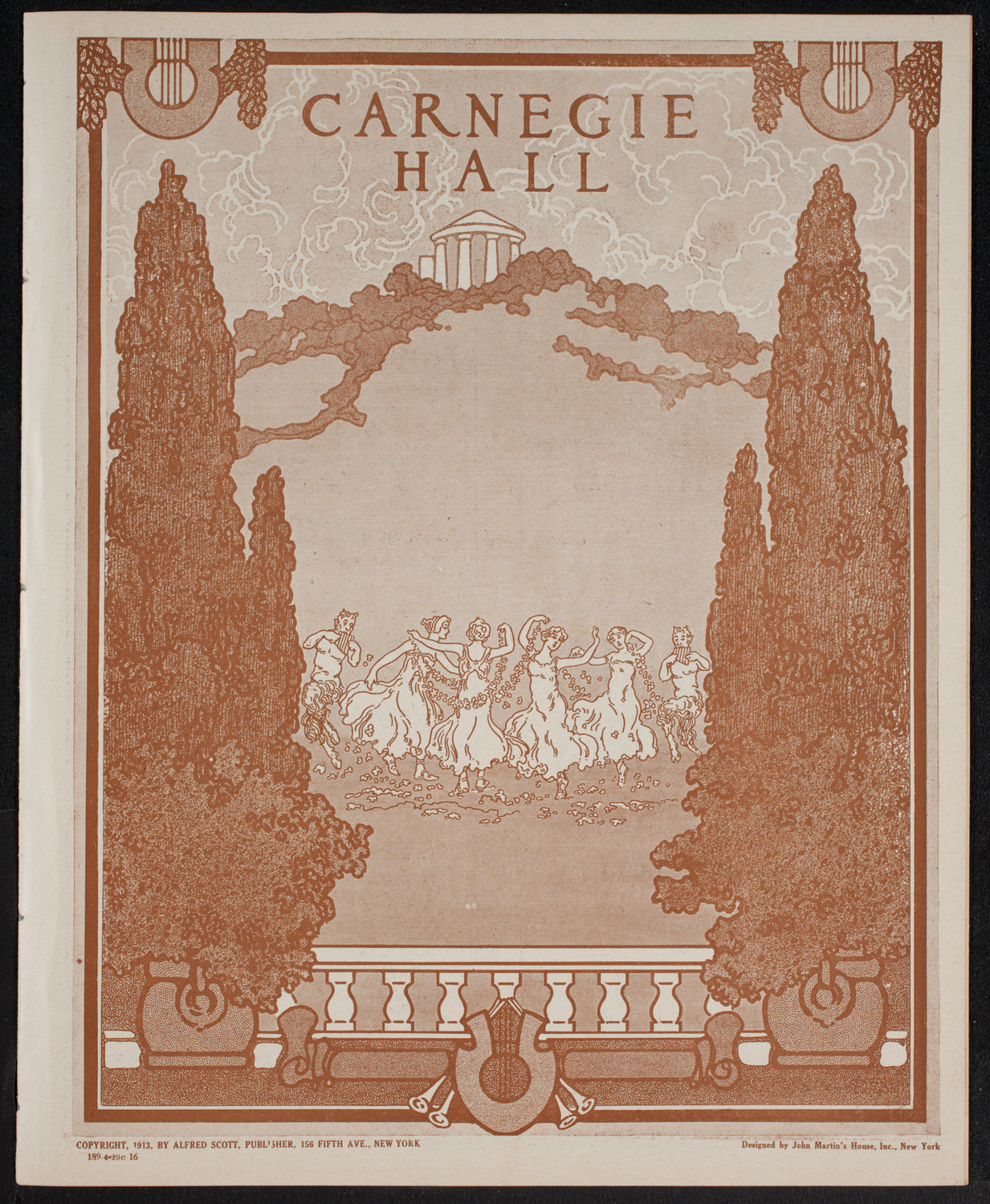 Kriens Symphony Club, April 29, 1916, program page 1