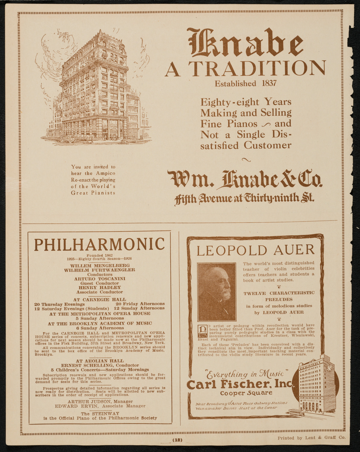 Graduation: College of Pharmacy of the City of New York Columbia University, May 21, 1925, program page 12