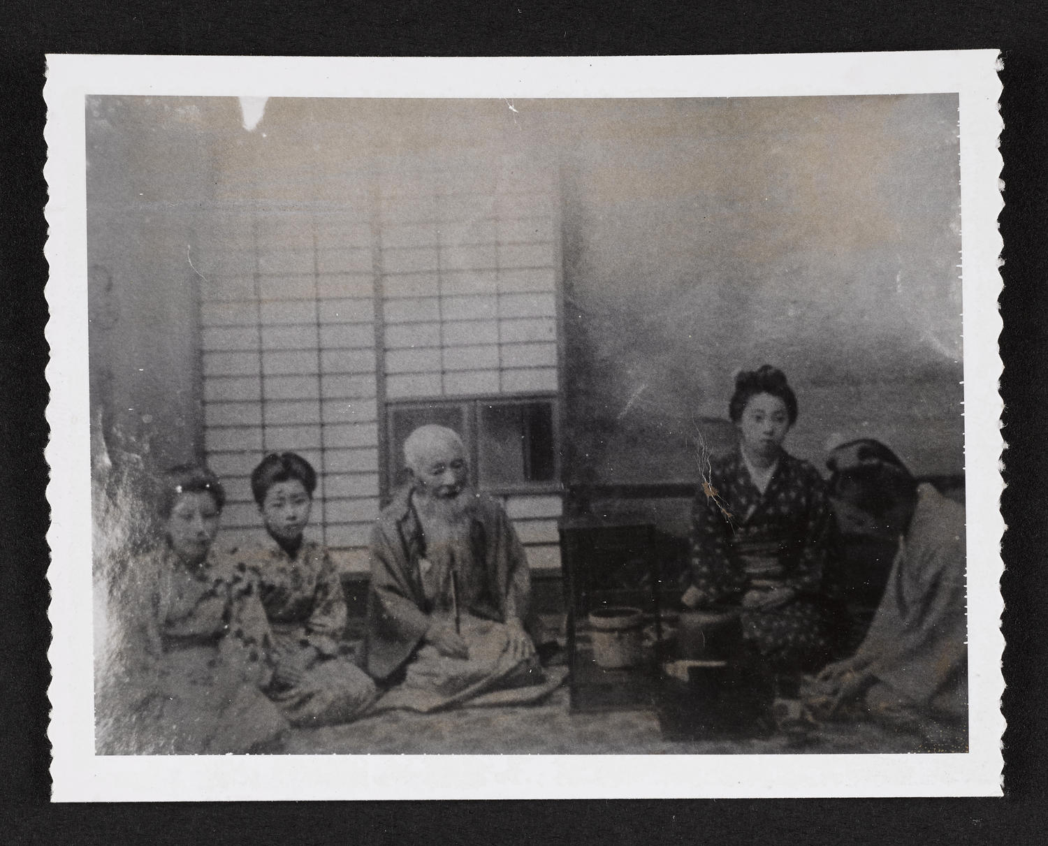 Yeichi Nimura's grandfather Shishu Miki in Suwa, Japan, c. 1900