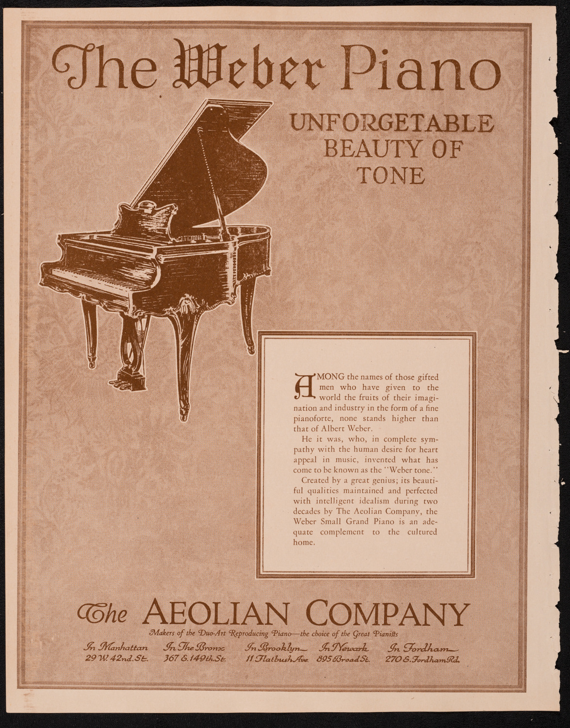 Josef Lhévinne, Piano, January 12, 1925, program page 2