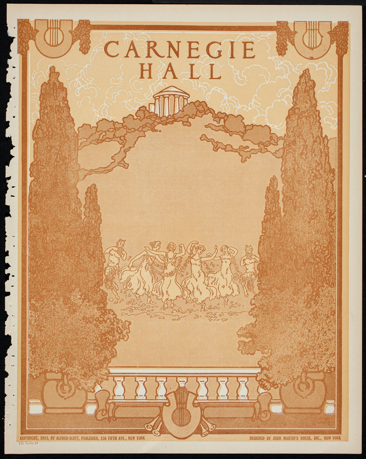 Julia Culp, Contralto, February 24, 1914, program page 1